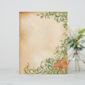Flower Page Scrapbook & Junk Journal Supplies (Stehend Vorderseite)