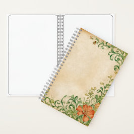 Flower Page Scrapbook & Junk Journal Supplies Notizblock