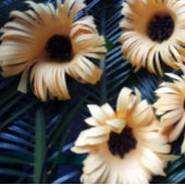 flower paint blanket fleecedecke