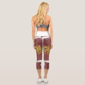 flower paint capri leggings (Rückseite)