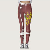 flower paint leggings (Vorderseite)