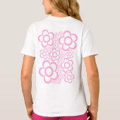 Flower Pattern – Floral Design for Nature Lovers T-Shirt (Rückseite)