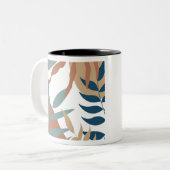 flower pattern zweifarbige tasse (Vorderseite Links)