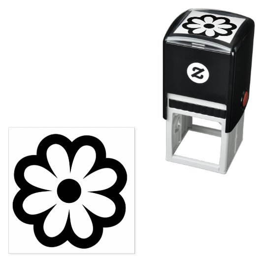Flower Permastempel (Beispiel)