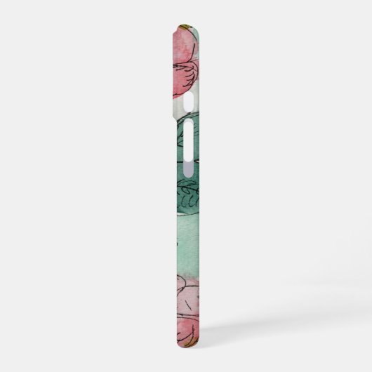 Flower Phone Case iPhone 16 Hülle (Linke Seite)