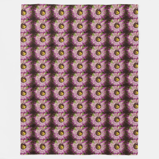 flower picture blanket fleecedecke (Vorderseite)