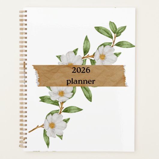 flower planner planer (Vorderseite)