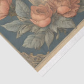 Flower Poem Postcard 4 Gewebeschneidung Seidenpapier (Ausschnitt)