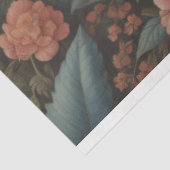 Flower Poem Postcard 8 Gewebeschneidung Seidenpapier (Ausschnitt)