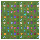 Flower Pots Stoff (Muster)