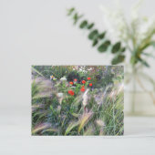 Flower Power - 13 Postkarte (Stehend Vorderseite)