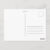 Flower Power - 1 Postkarte (Rückseite)