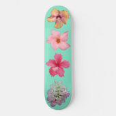 Flower Power 1 Skateboard (Vorderseite)