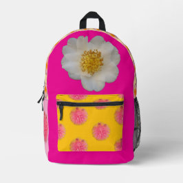 Flower Power 2 Print Cut Sew Bag Bedruckter Rucksack