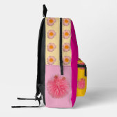 Flower Power 2 Print Cut Sew Bag Bedruckter Rucksack (Links)