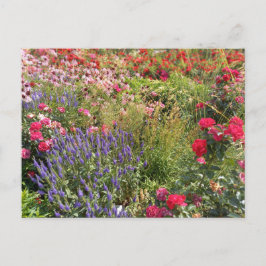 Flower Power - 3 Postkarte