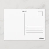 Flower Power - 7 Postkarte (Rückseite)