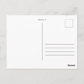 Flower Power - 9 Postkarte (Rückseite)