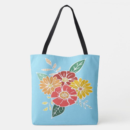 Flower Power #9 Tasche (Rückseite)
