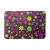 Flower Power Badematte (Vorderseite)