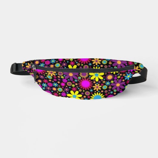 Flower Power Bauchtasche (Vorderseite)