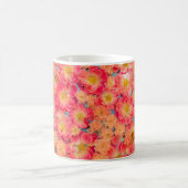 Flower Power – Blumen design Kaffeetasse (Mittel)