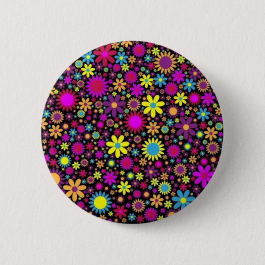Flower Power Button (Vorderseite)