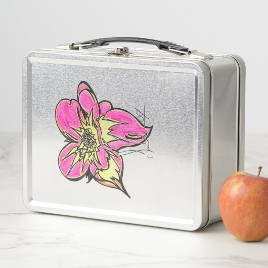 Flower Power Classic Metal Lunch Box (Beispiel)