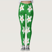 FLOWER POWER 'DAISY' YOGA PANTS LEGGINGS (Vorderseite)