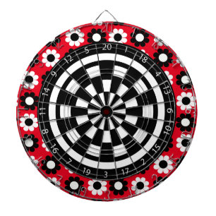 Flower Power Dartscheibe