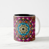 Flower Power Groovy Garten Tasse (VorderseiteRechts)