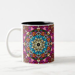 Flower Power Groovy Garten Tasse