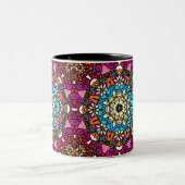 Flower Power Groovy Garten Tasse (Mittel)