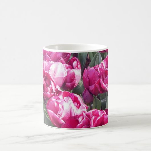 Flower Power in Rosa ( Flower Power 17) Kaffeetass Kaffeetasse (Mittel)