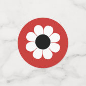Flower Power Konfetti (Klein Vorderseite)