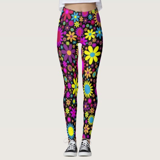 Flower Power Leggings (Vorderseite)