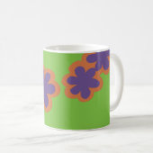 Flower Power Mug Kaffeetasse (VorderseiteRechts)
