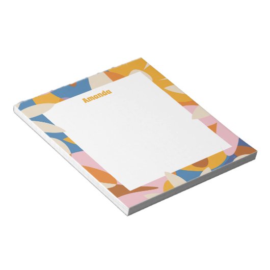Flower Power Notepad Notizblock (angewinkelt)