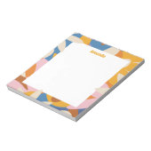 Flower Power Notepad Notizblock (Rotiert)
