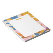Flower Power Notizblock (angewinkelt)