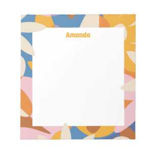 Flower Power Notizblock
