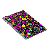 Flower Power Notizblock (Rechte Seite)