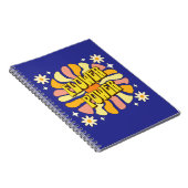 Flower Power Notizblock (Rechte Seite)