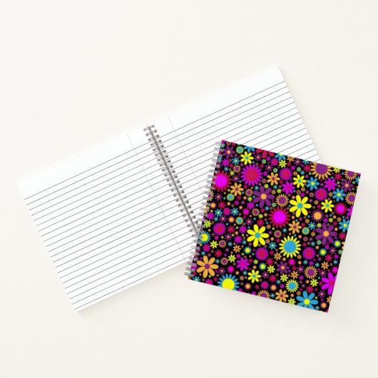 Flower Power Notizblock (Innenseite)