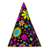 Flower Power Partyhütchen (Rechts)