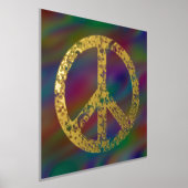 Flower Power Peace Sign 1 Foliendrucke (Ablage )