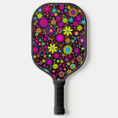 Flower Power Pickleball Schläger (Vorderseite)