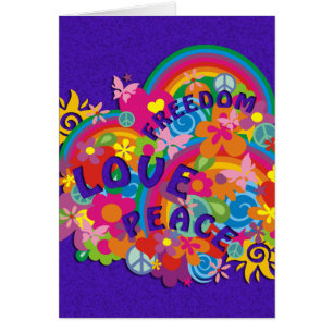 Flower Power Regenbogen