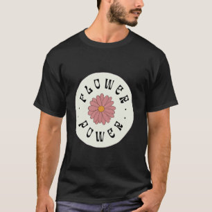 Flower Power, Retro Natur Vegan Vegetarisch Liebha T-Shirt