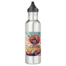 Flower Power Ride Water Bottle Edelstahlflasche